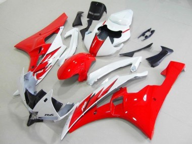 Yamaha R6 2006-2007 - Vermelho Branco