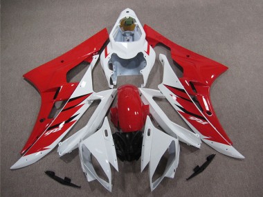 Yamaha R6 2006-2007 - Vermelho Branco