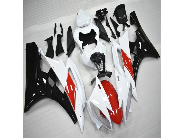 Yamaha R6 2006-2007 - Vermelho Branco Preto Yamaha R6 2006-2007 - Vermelho Branco Preto