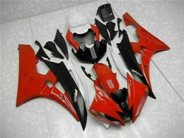 Yamaha R6 2006-2007 - Vermelho Preto Yamaha R6 2006-2007 - Vermelho Preto