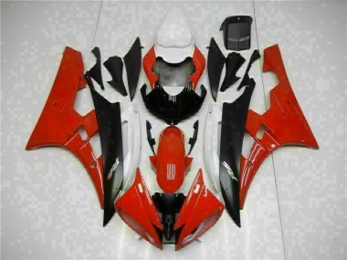 Yamaha R6 2006-2007 - Vermelho Preto