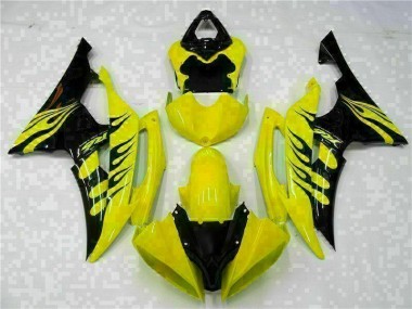 Yamaha R6 2008-2016 - Amarelo Preto