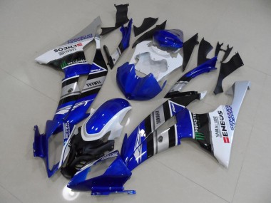 Yamaha R6 2008-2016 - Azul Branco ENEOS
