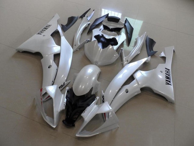 Yamaha R6 2008-2016 - Branco Pérola Estilo OEM Yamaha R6 2008-2016 - Branco Pérola Estilo OEM