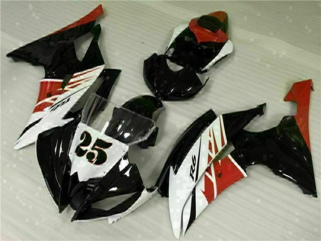 Yamaha R6 2008-2016 - Branco Preto