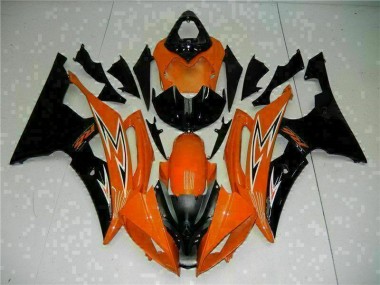 Yamaha R6 2008-2016 - Laranja Preto