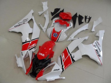 Yamaha R6 2008-2016 - Vermelho Branco Estilo OEM