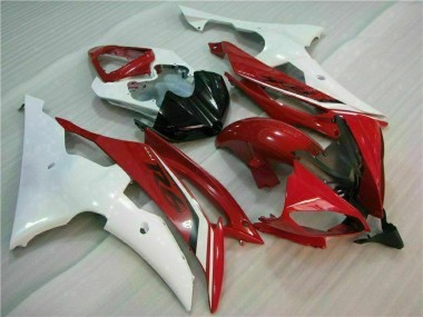 Yamaha R6 2008-2016 - Vermelho Branco