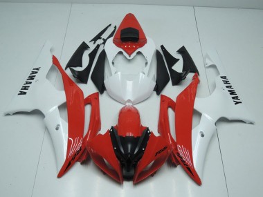 Yamaha R6 2008-2016 - Vermelho & Branco Pérola