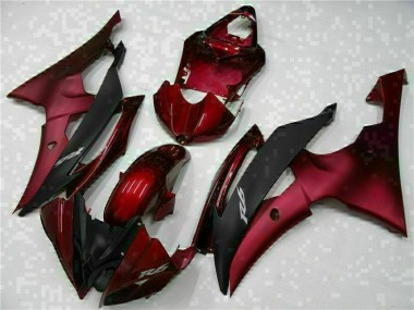 Yamaha R6 2008-2016 - Vermelho Preto