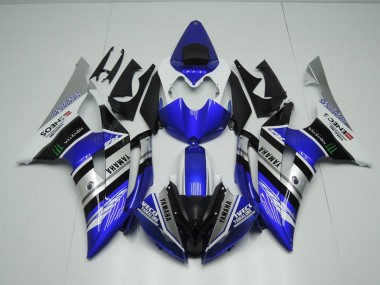 Yamaha R6 2017-2023 - Azul Branco ENEOS Monster